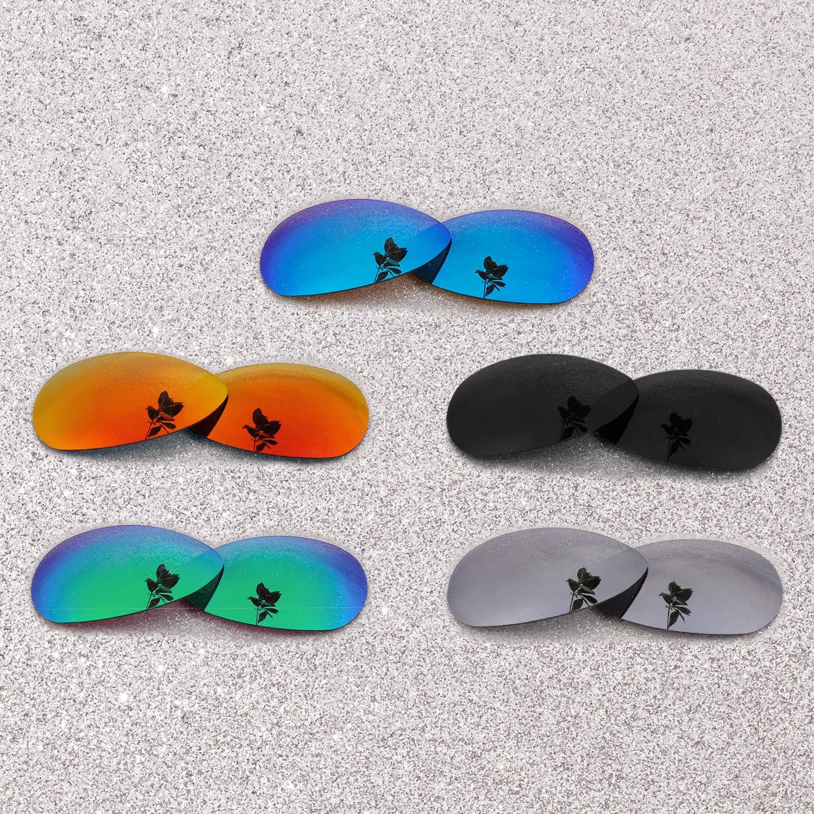 

HDTAC Polarized Replacement Lenses For-Oakley Crosshair S Sunglasses Multicolor Options