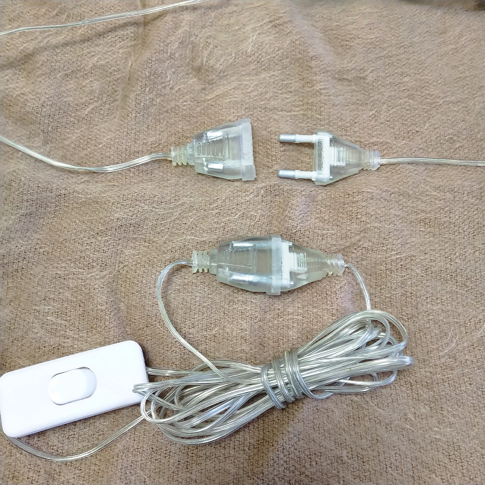 Only 3m extension cable for Christmas lights