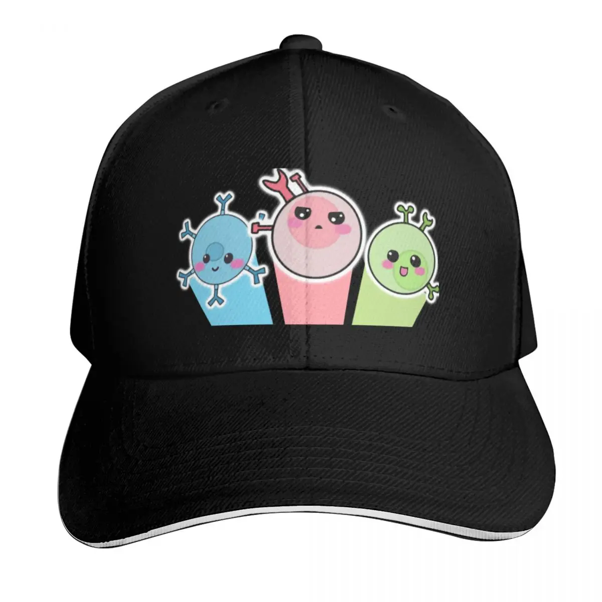 Powerful Immune Cells Baseball Cap Low Profile Unstructured Unisex for Men Women Outdoor Golf Running Hiking