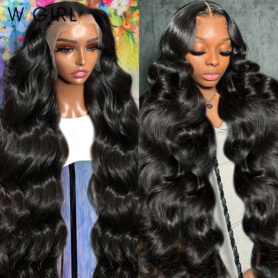 Wigirl Body Wave 13x6 Lace Front Human Hair Wigs 30 40 Inch 5x5 Glueless Wig Human Hair Ready To Wear For Women