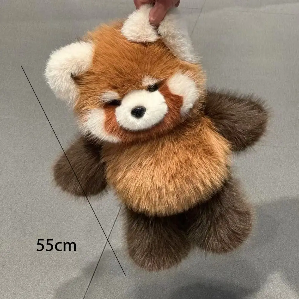 Kawaii Raccoon Stuffed Animal Plush Pillow plush Panda Run Plush Toy Stuffed Fluffy Stuffed Raccoon Christmas Gift - view 5
