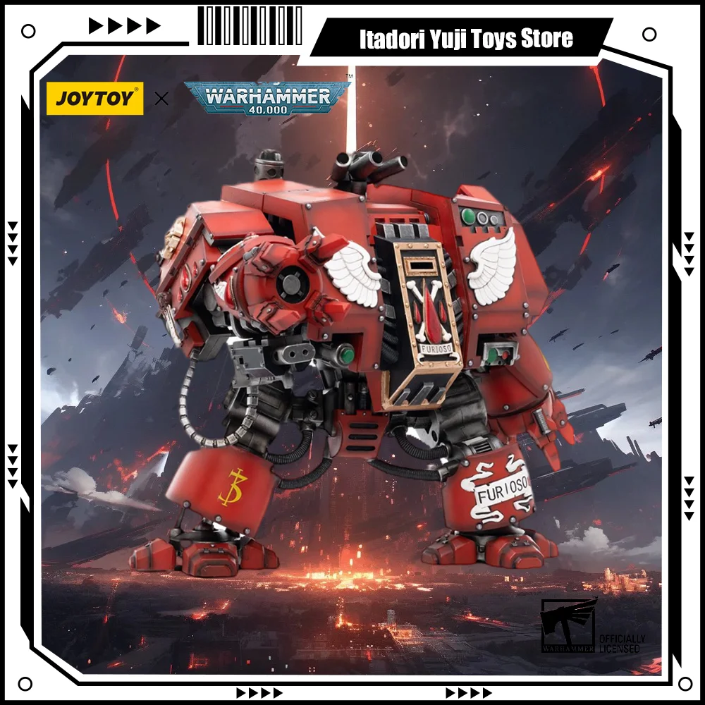 [Pre-Sale] JOYTOY Warhammer 40K Blood Angels Furioso Dreadnought Action Figure Anime Figurine Joint Movable Model Collector Toy