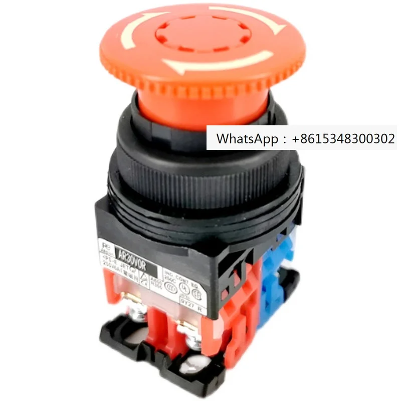 AR30VOR-11R/02R emergency stop self-locking rotation reset stop button switch AR30V0R/V5R