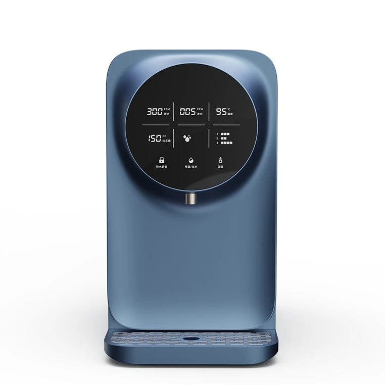 

China Manufacturer Portable Water Purifier Machine Tabletop Instant Hot And Cold Water Dispenser