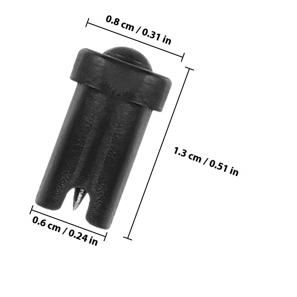 속눈썹 접착제용 60개입 막힘 방지 병 바늘 스테인리스 스틸 노즐 핀 재사용 가능 연장 도구 용품