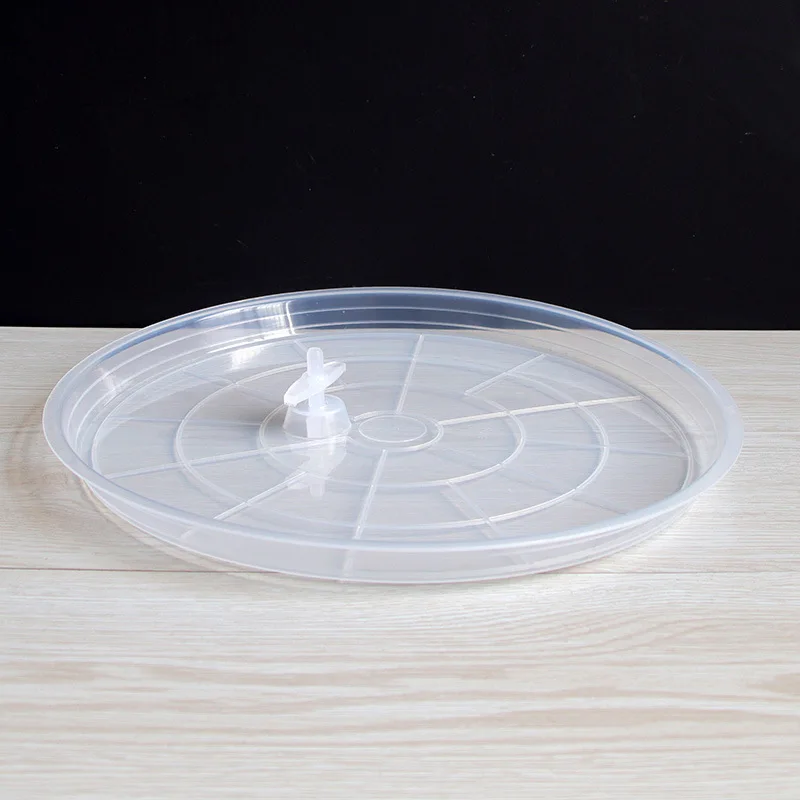 

2 Pcs Birdcage Accessories Litter Plastic Plate Stand for Birds Trays Replacement Rack Potty