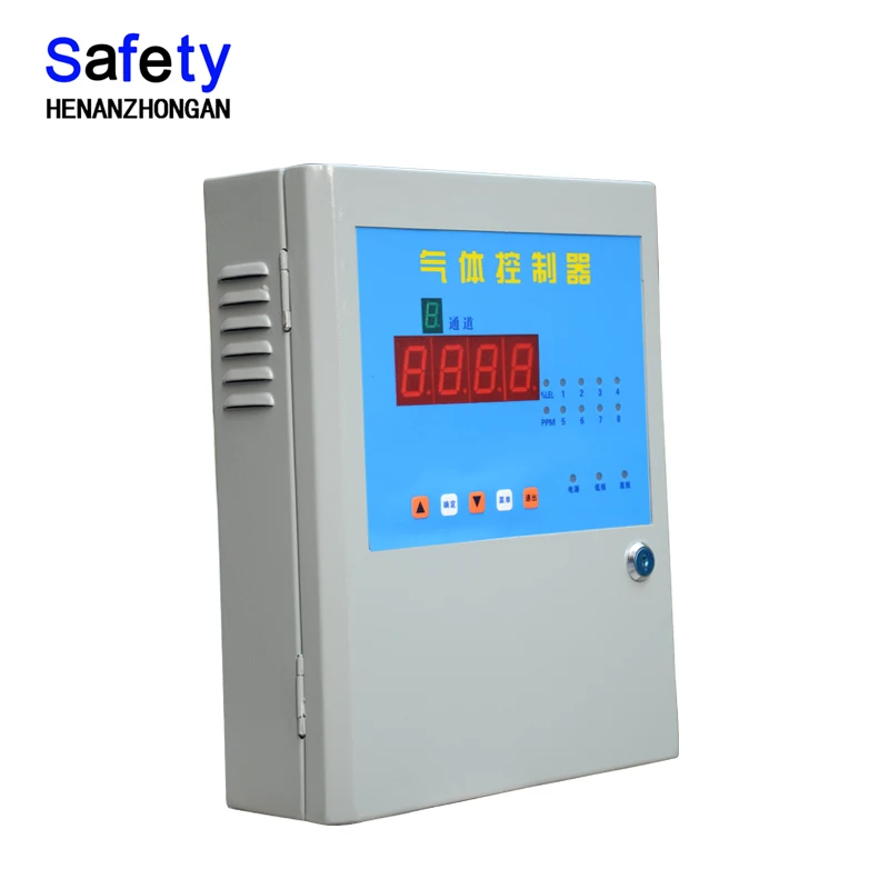 Upgradeaddressable fire alarm control panel gas control panel industry combustible and toxic gas detector 16 zone alarm