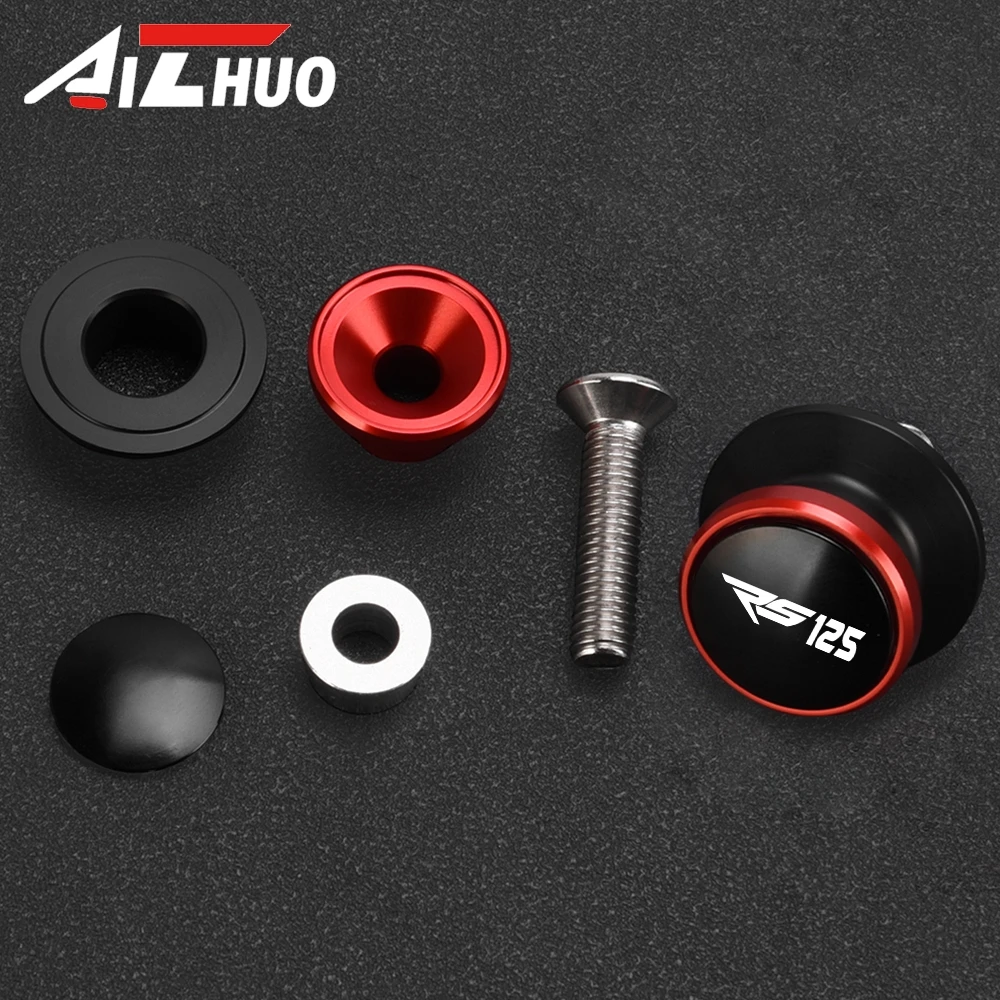 دراجة نارية 6 مللي متر Swingarm بكرات المتزلجون الخلفية حامل مسامير لأبريليا RS125 RS 125 2002 2003 2004 2005 2006 2007 2008 2009 2010 #5