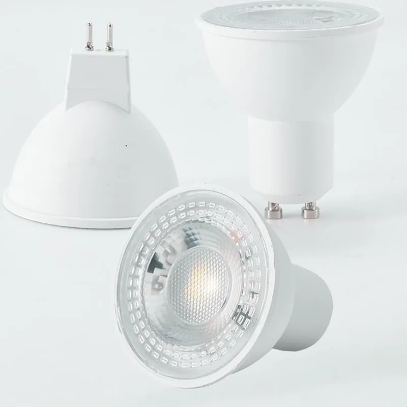 

5W 7W Gu10 Светодиодные прожекторы MR16 Теплый белый Холодный белый корпус для дома и бизнеса