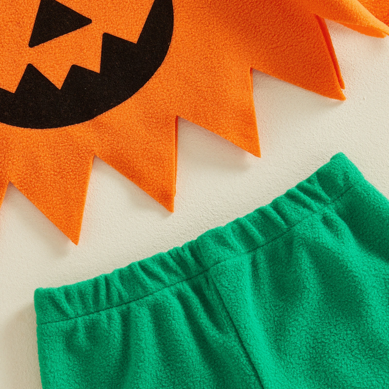 2-7Years Toddler Girls Halloween Costume Orange Pumpkin Cloak Tops and Solid Color Pants 2pcs Sets Kids Party Clothes