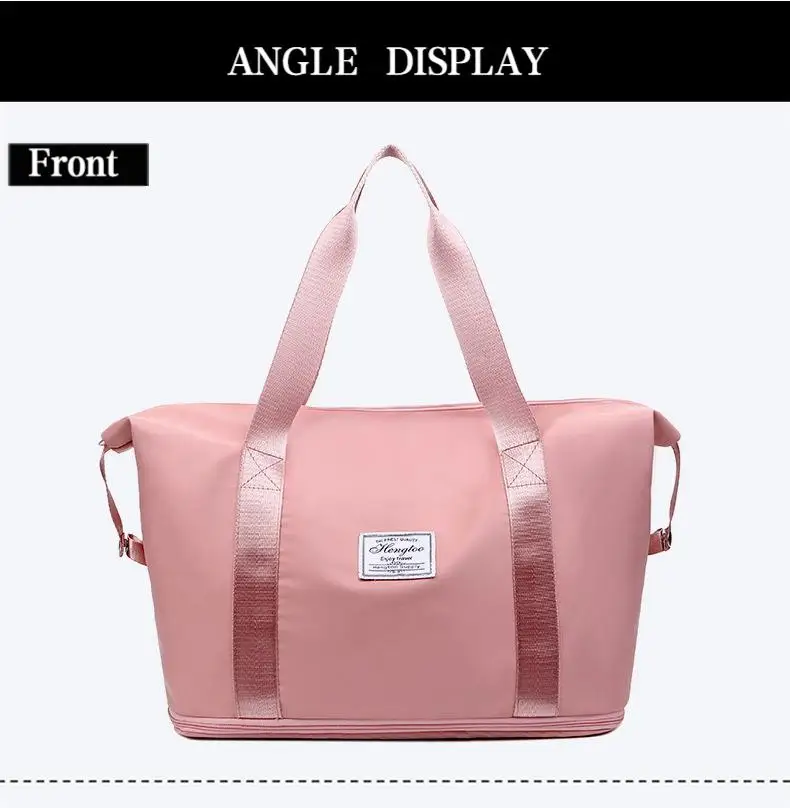 Erweiterbare Große Reisetasche, Wasserabweisende Sport- und Fitness-Handtasche, Lässige Reisetasche – Detail 20