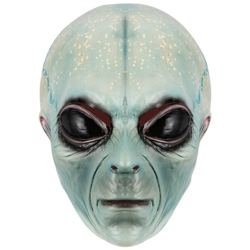 

Hot Sale Alien Headgear Halloween Decoration Mask Latex Material COS Bar Secret Room