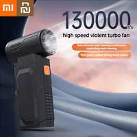 Xiaomi Youpin 130000rpm Mini Compressed Air Duster Multipurpose Turbo Jet Fan Air Blower Rechargeable Electric Violent Hand Fan