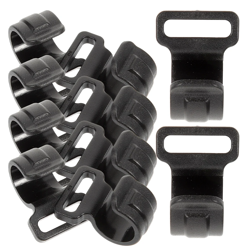 

20pcs Tent Accessories Hooks Plastic Camping Clips for Outdoor Canopy Tent Pole Hanging Gear Reusable Connection Hooks
