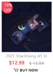 Sharkbang entworfener A5-Ordner, fester Einbandring, zum Sammeln von Büchern, Tagebüchern, Nachfüllungen, Schachbrett, Verband, Postkarten, Aufkleber, Organizer – Detail 16