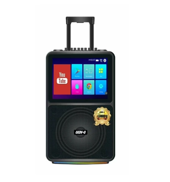 

New Model with Screen, Karaoke Speaker, Wireless Portable, High Volume, Heavy Bass, Home All-in-one Machine, Bluetooth Speaker