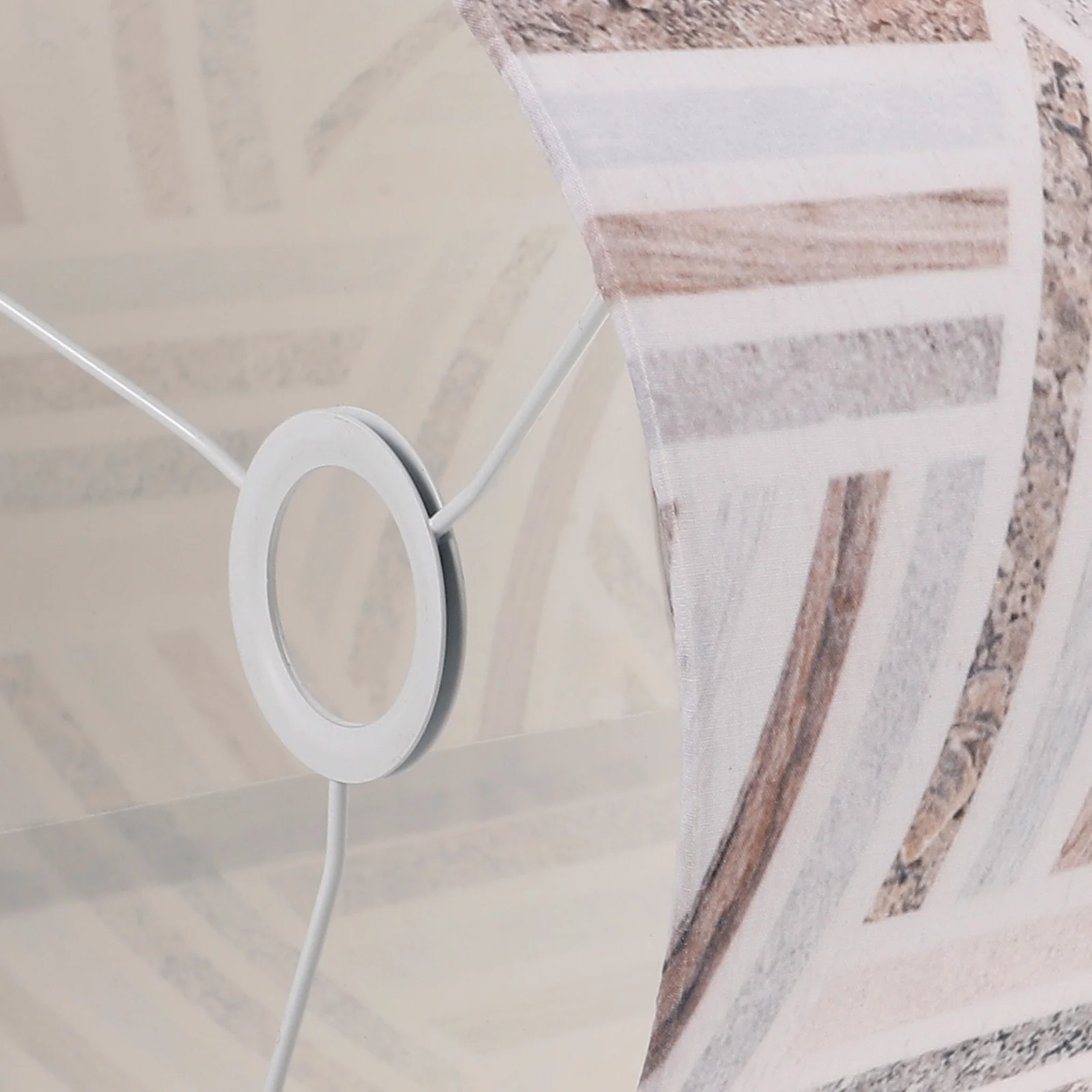 

Абажур с геометрическим узором, большой тканевый светильник для спальни, кабинета, современный сменный абажур, декоративный напольный стол