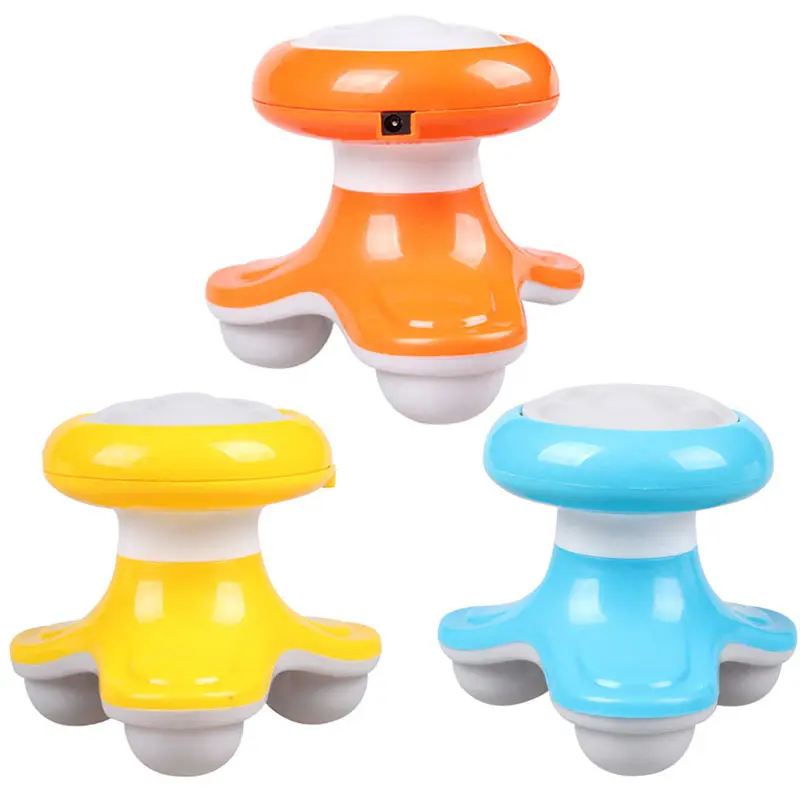 Mini Wave Vibrating Massager USB Battery Electric Handled Full Body Massage Tools