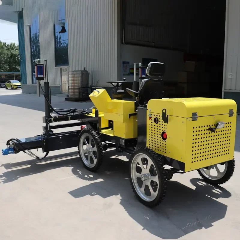 Hydraulic Auger Paving Boom Laser Screed Machine Hydraulic Floor Leveling Machine Concrete Floor Vibratory Laser Screed Machine