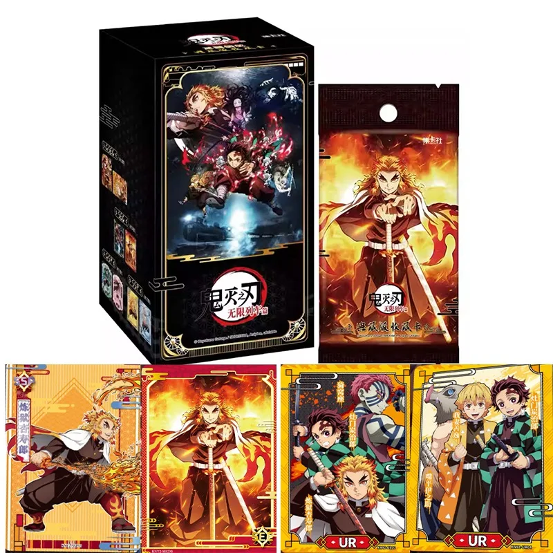 

Card Fun Genuine Demon Slayer Wireless Train Series Collection Card Tanjiro Kamado Nezuko Kamado Anime Peripherals Holiday Gifts