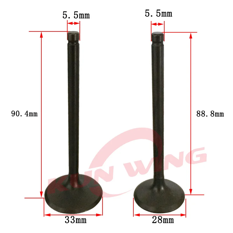 صمام كمية العادم الجذعية لسوزوكي QM200GY DR200 GS200 GXT200 DR GS GXT 200 200cc أجزاء محرك الدراجة النارية