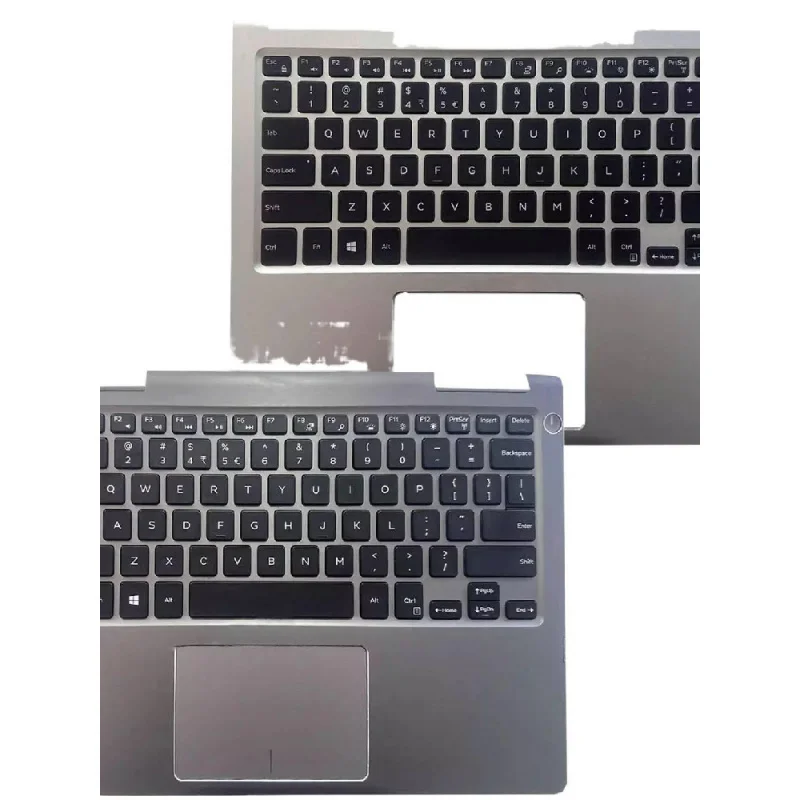 Sz+ For Dell Inspiron 13 7370 7380 7373 Palmrest With Keyboard Assembly