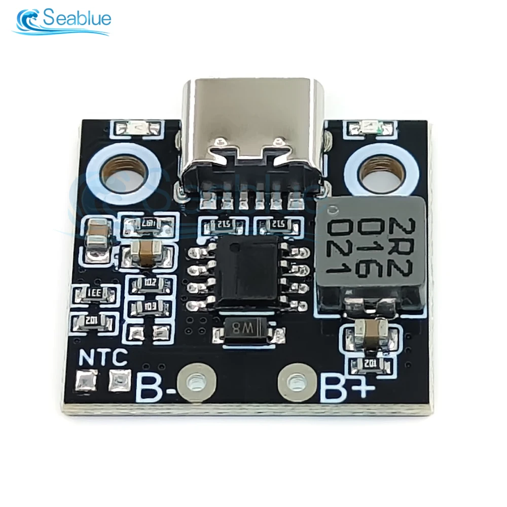 1S 5V 2.8A/3.6A Lithium Battery Charger Module Multifunctional Li-ion Battery Charging Protection Board With Indicator Light