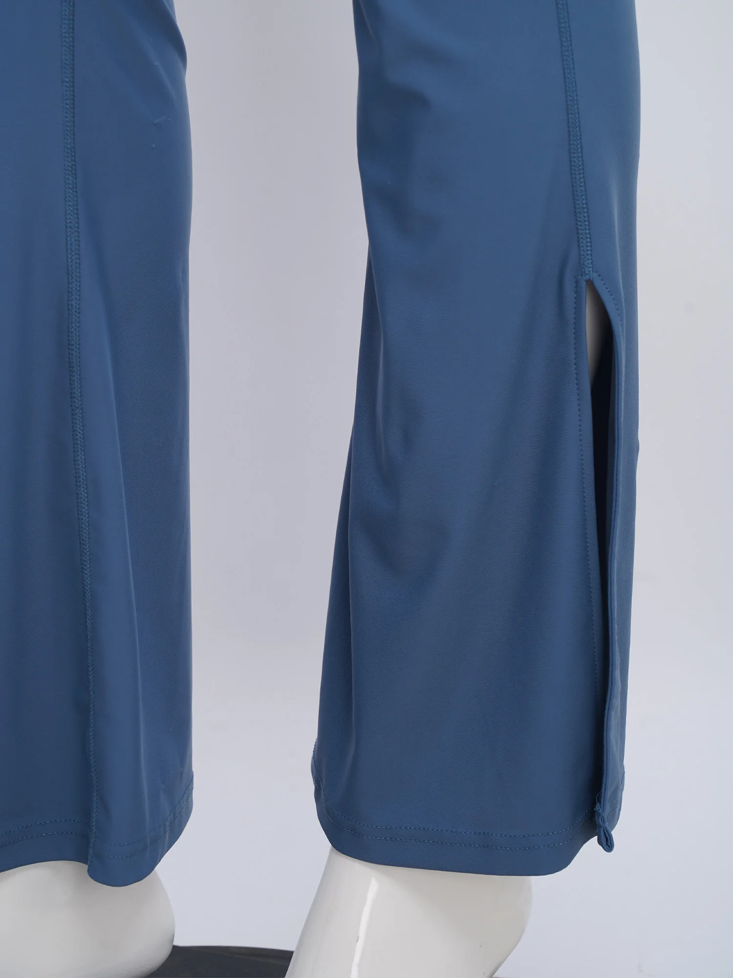 Maternity Yoga Leggings Over The Belly Stretchy Casual Bell-bottom Pants with Pockets for Daily Work Sports Workout Homewear