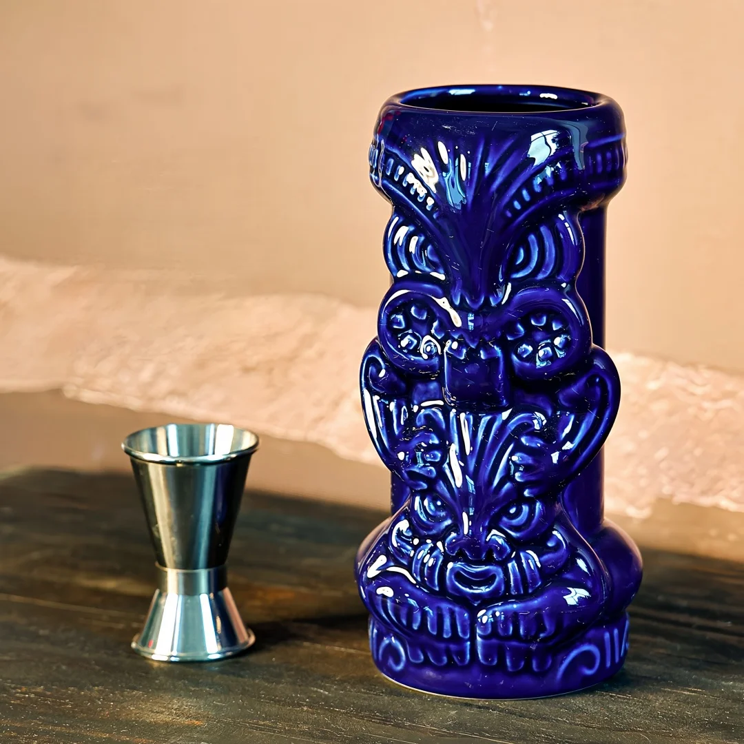 ceramic-owl-tiki-mug-blue-totem-design-hawaiian-cocktail-cup-for-bar-party-home-decor