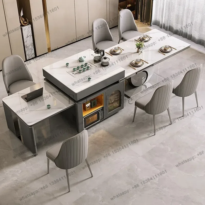 FG Wabi Sabi Style Dining Tables Restaurant Luxury Homestay Villa Dining Tables Minimalist Retro Home Furniture Mesa Comedor Lsd