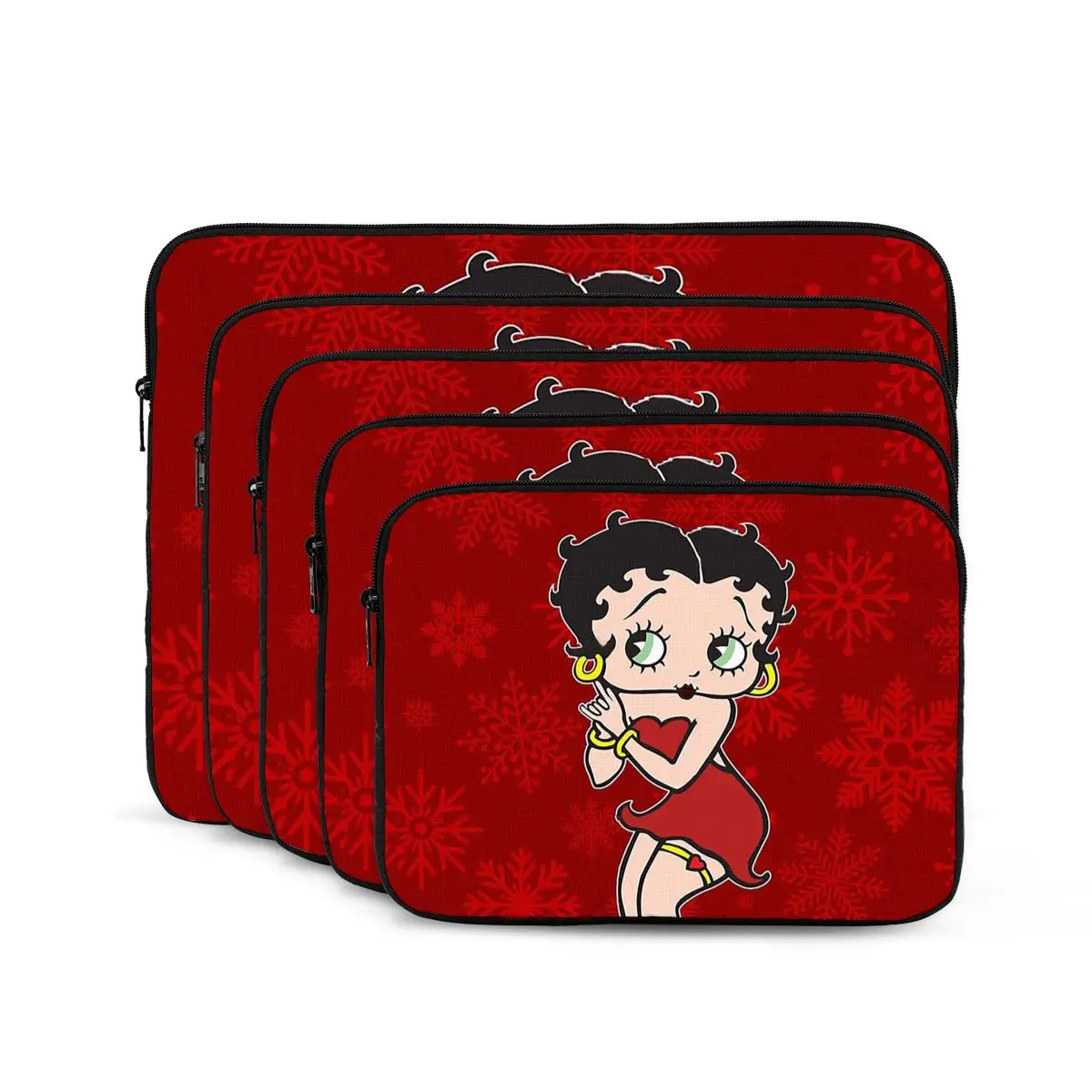 Betty Boop 2 bolsa para portátil Macbook Air Pro Tablet funda a prueba de golpes