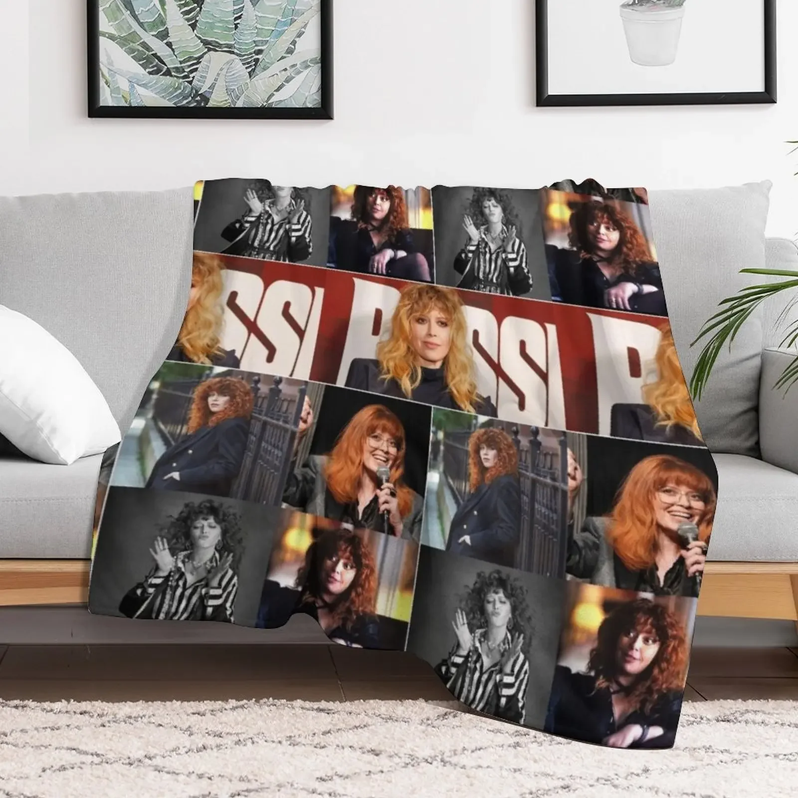 Natasha Lyonne American actress Beautiful Fan Made Aesthetic Collage - 1 Throw Blanket Travel For Baby Blankets