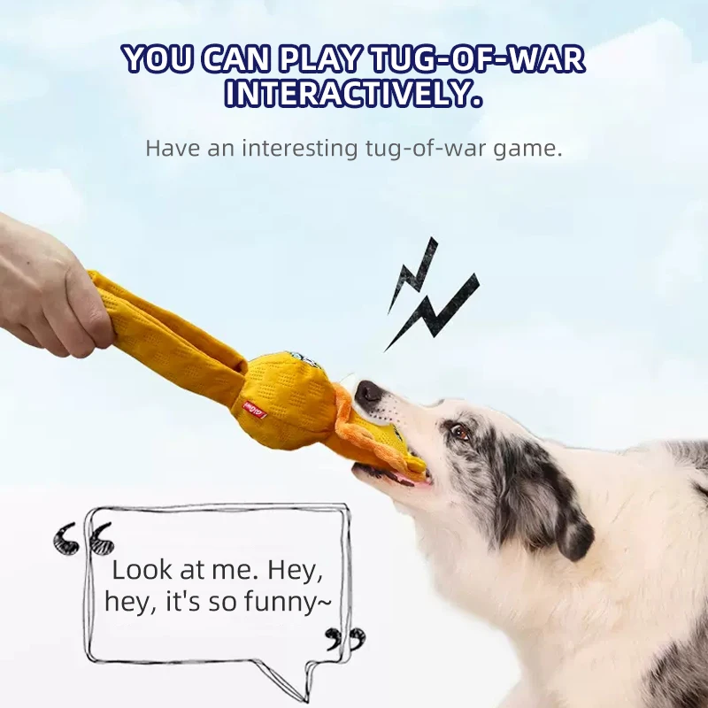 GiGwi Dog Toys Rock Series Sounding Interactive Toy For Dog Molar Training Bite Resistance Pet Lovely Interaction Plush Toys