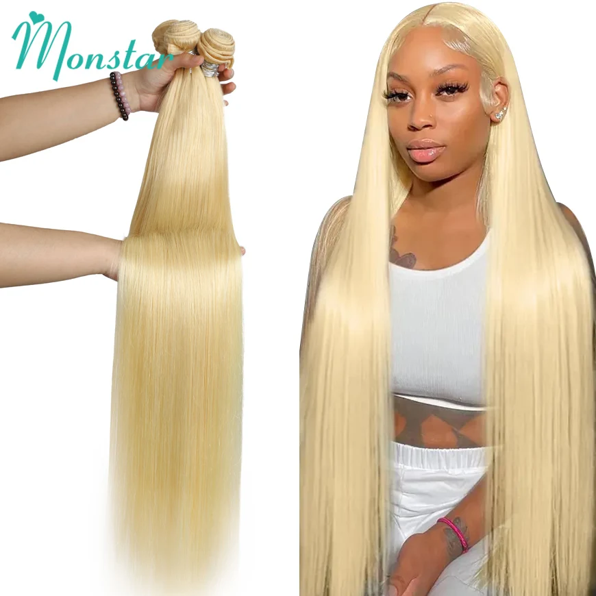 Blonde Colored Weave Inch Brazilian Hair Extensions 30 613