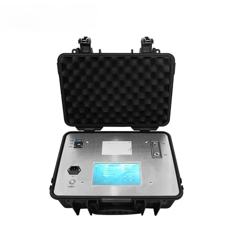 Oil particle counter, lubricating oil hydraulic oil contamination tester