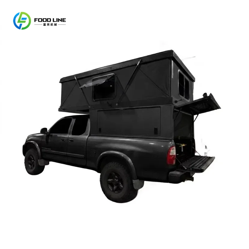 Aluminum Popup Camper Canopy for Pickup Truck Bed 4x4 Overland Off Grid Adventure Van Life Camping Custom