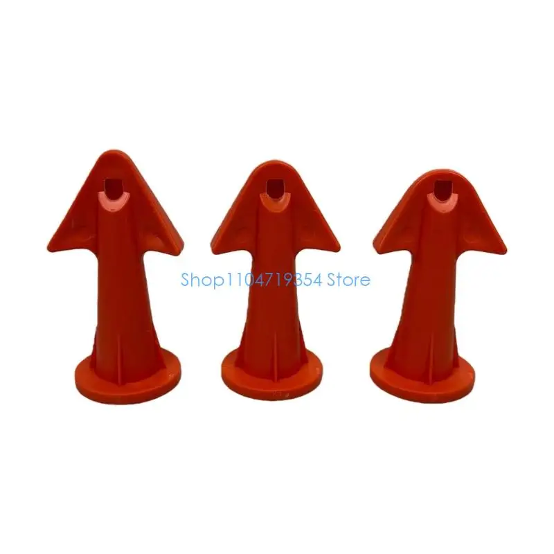 0XLD 3Pcs Caulking Nozzle Triangle Silicone Nozzles Replacement for Grout Sealing Waterproof Project Home Renovation
