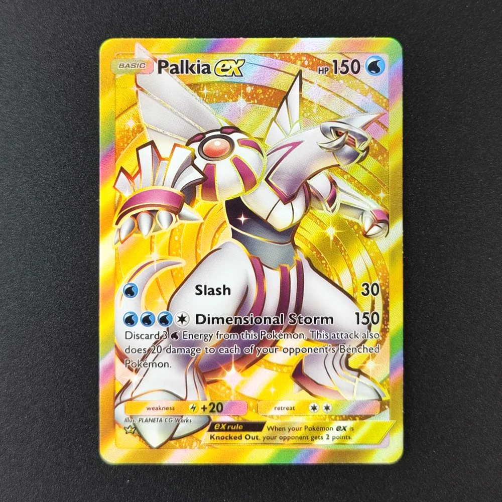 Self Made TCG Pocket Space-Time Smackdown Card Palkia Dialga Lickilicky Pachirisu Gallade Infernape ex Collection Игрушка-флеш-карта