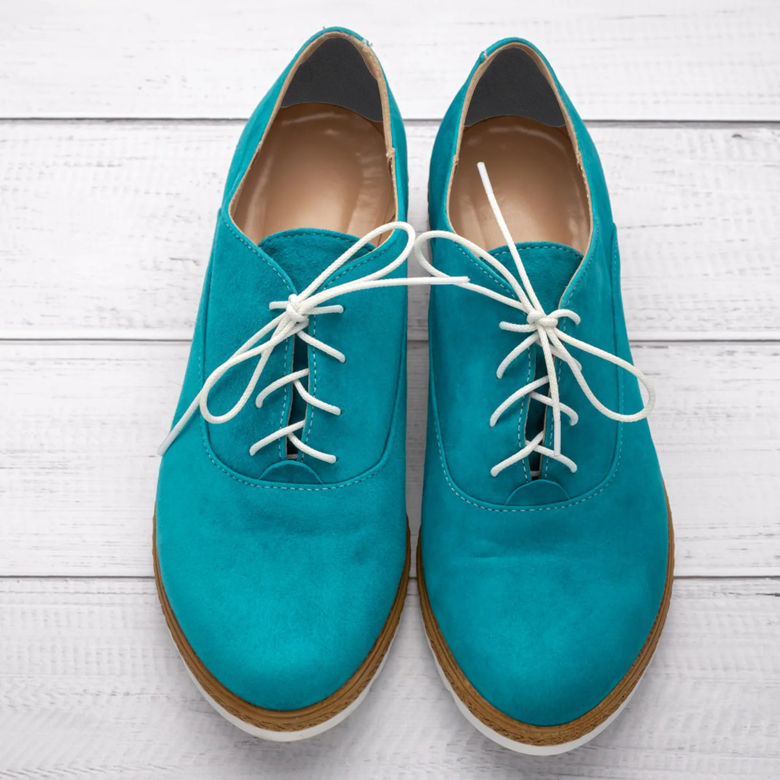 

8Pcs Rear Heel Stickers Breathable Self-Adhesive Cushioned Shoe Pads Pain Relief Supports Abrasion Resistant Sports Shoes