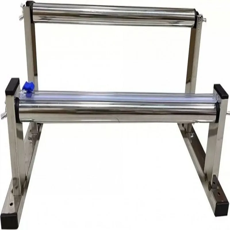 Stretch Film Wrapping Machine & Holder, Manual Cling Film Wrapper & Cutter for Carton Packaging
