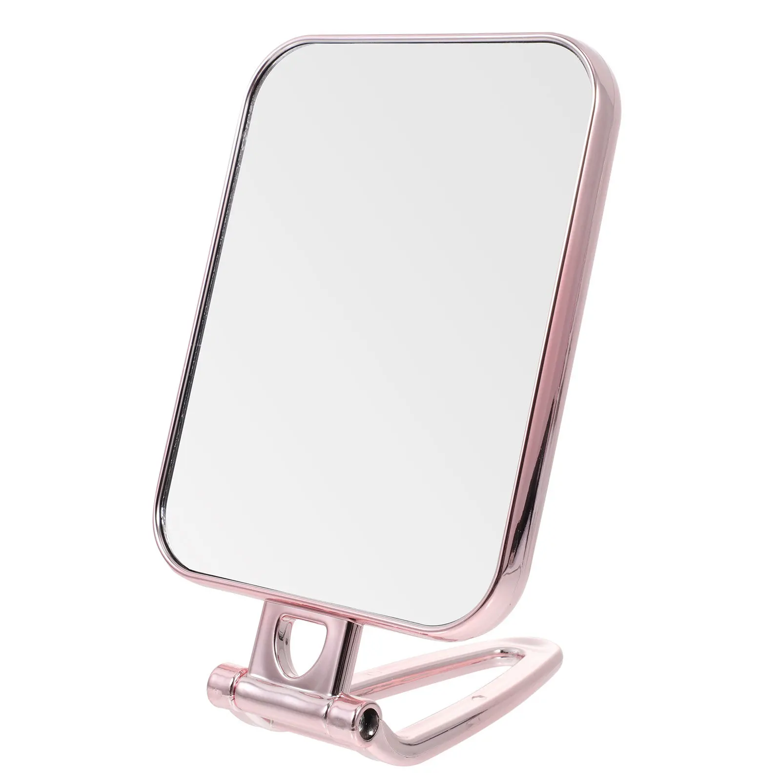 Schicker tragbarer Handspiegel, multifunktionaler Vergrößerungsspiegel für Make-up-Anwendungen, Badezimmer, Schlafzimmer, Tischplatte