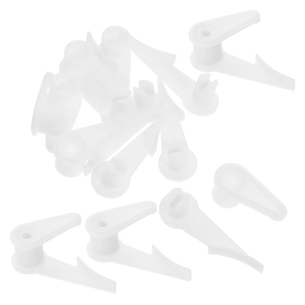 

20Pcs Lamp Accessories Plastic Fixed Clips Lamp Shade Holder Stable Ceiling Light Fixing Ideal for Recessed Lighting LED Tube