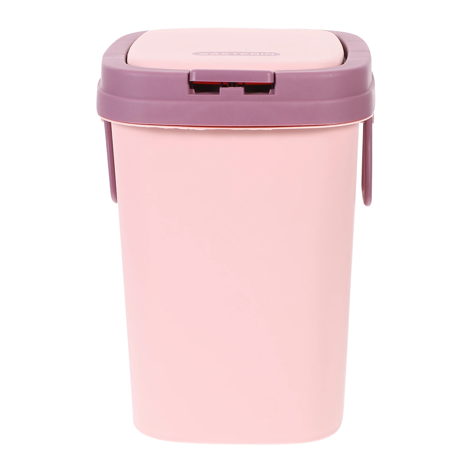 

Flip Trash Can Large Garbage Bin with Lid for Desk Kawaii Office Plastic Waste Bin Push Button Pedal Silent Odor Free Premium