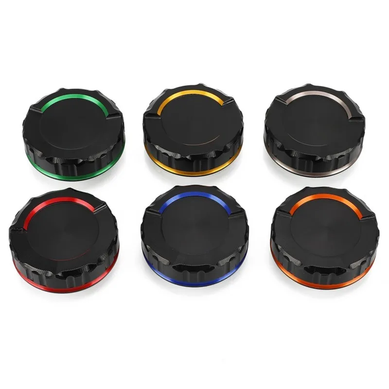 1 set For Yamaha FZR1000 YZF750 YZF600R YZF1000R YZFR1 60TH  YZF R1M R1S Brake Fluid Cylinder Master Reservoir Cover Oil Cap