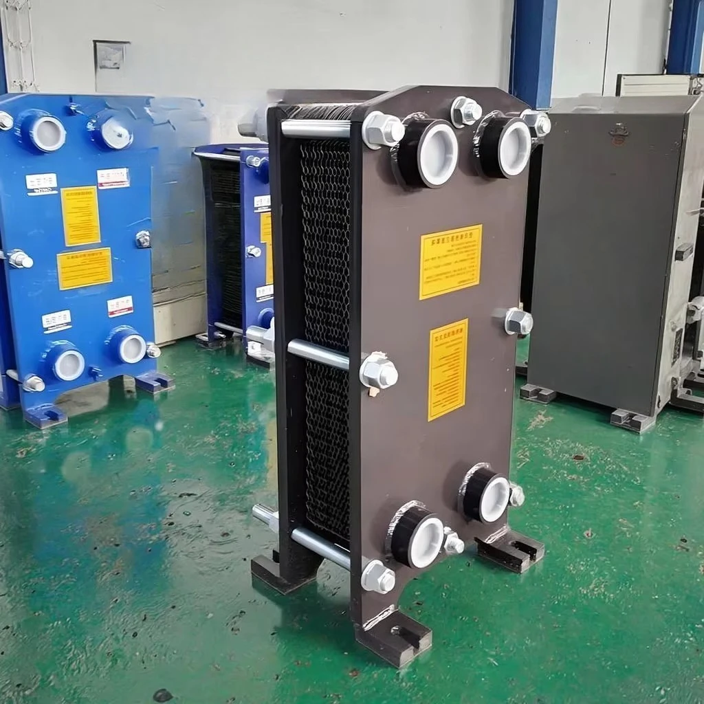 High power aluminum plate frame high temperature water cooling plate heat exchanger evaporator radiator