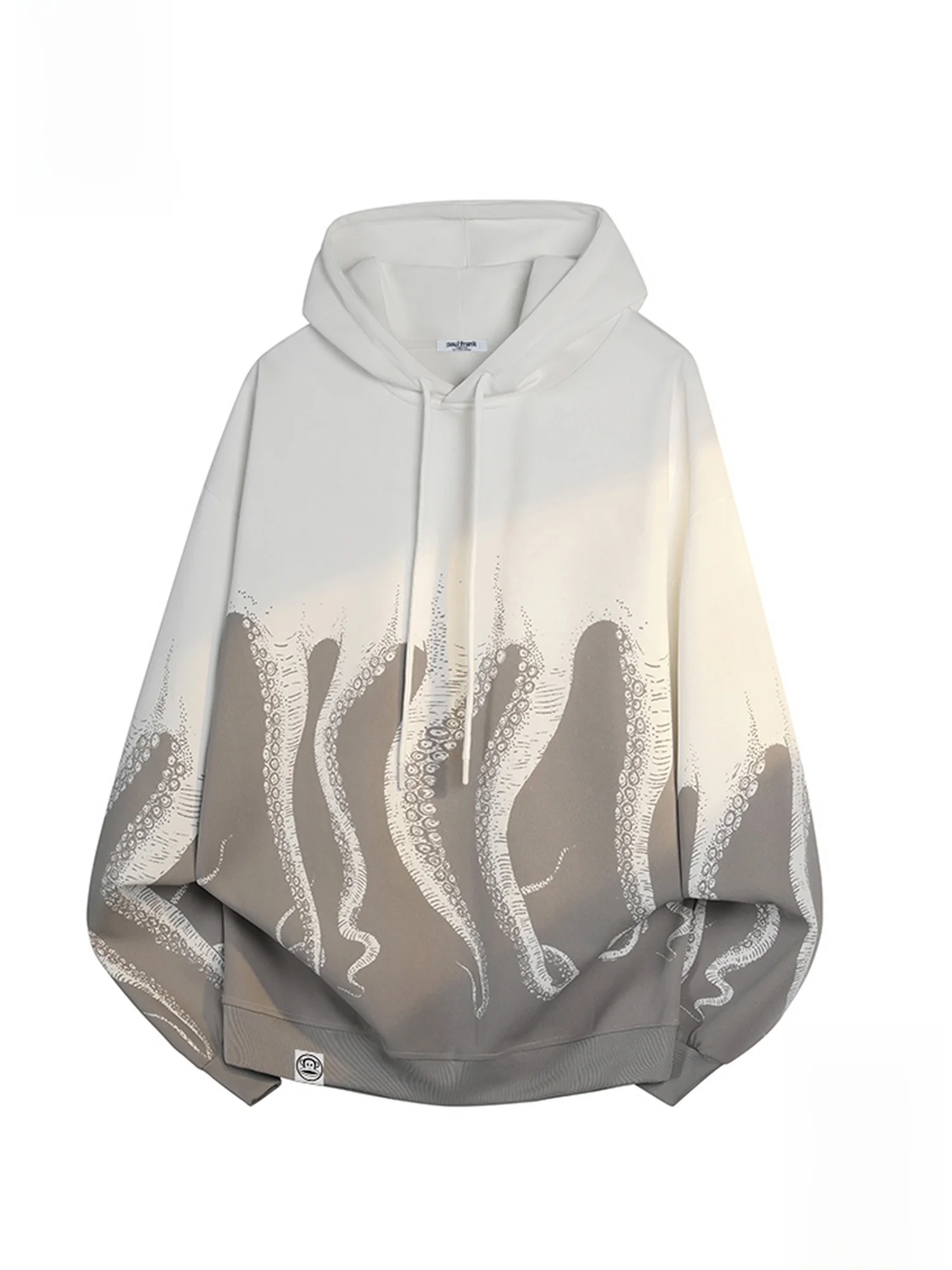 

PaulFrank Loose Fit Color Blo Hoodie Long Sve Men's Spring Casual Top Comfortable Polyester Youth Faion Streetwear