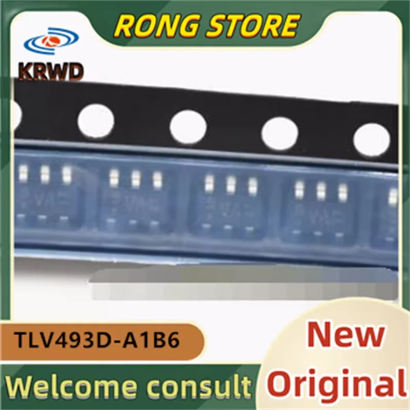 (5 قطعة) VA SVA TLV493D-A1B6 TLV493DA1B6HTSA2 TLV493D TSOP-6 رقاقة جديدة ومبتكرة IC