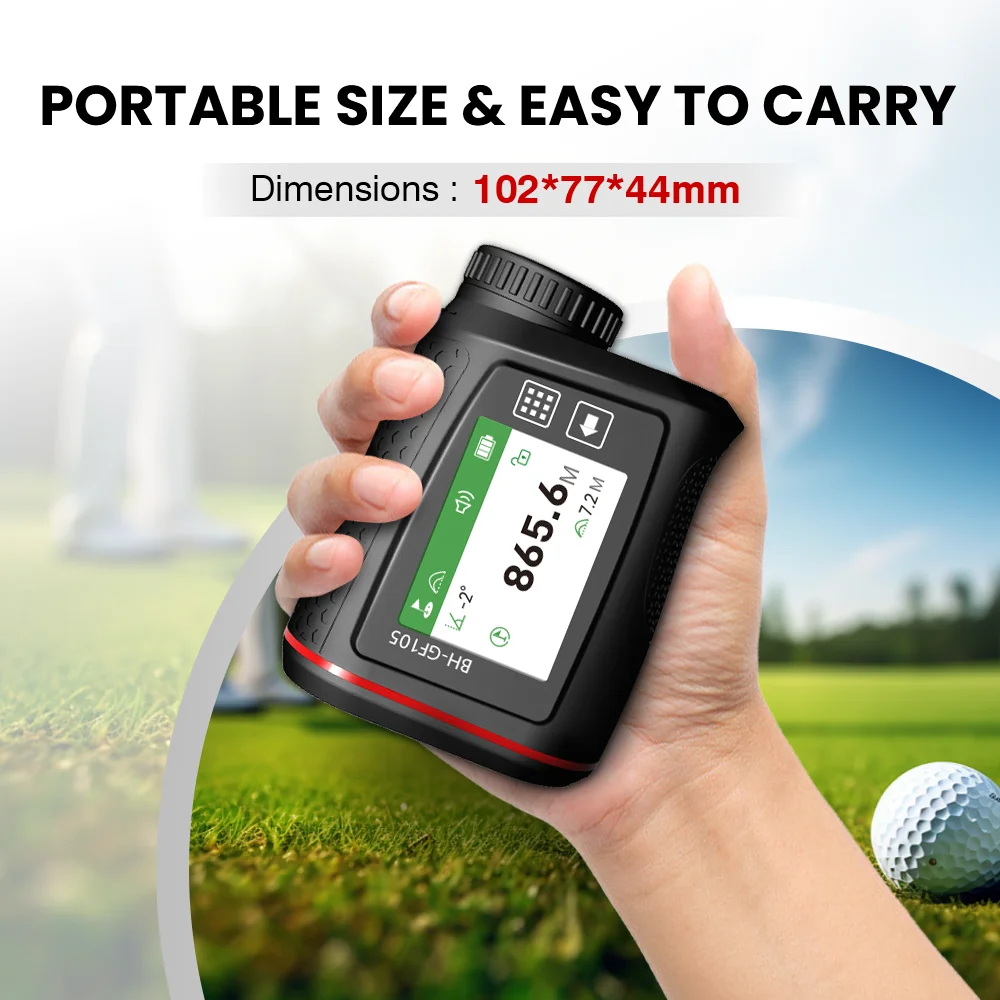جهاز قياس المسافة بالليزر صغير محمول باليد مع شاشة #6