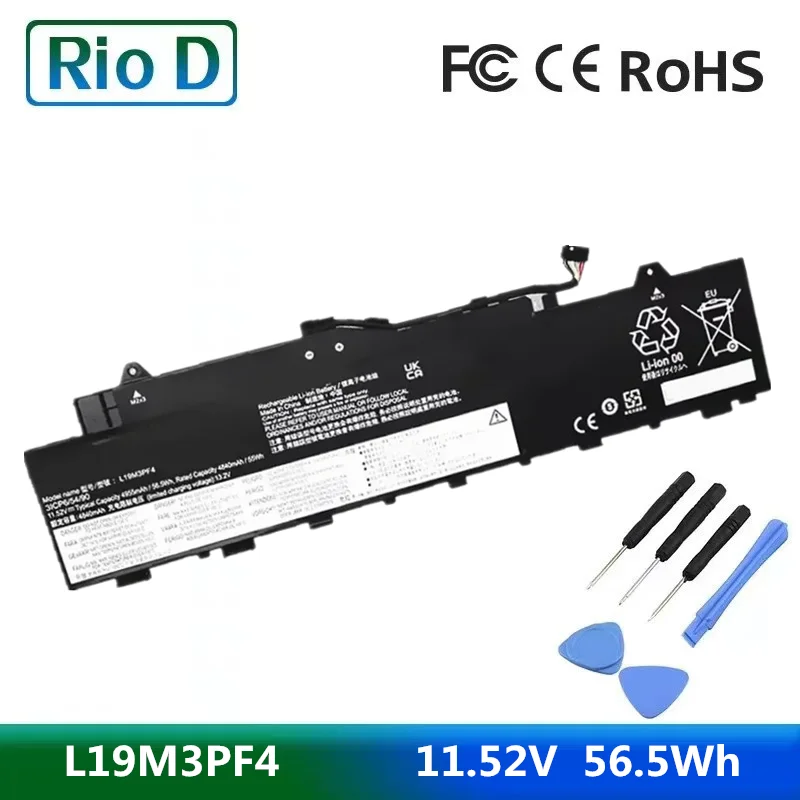 

Новый аккумулятор для ноутбука Lenovo Ideapad 5-14ARE05 5-14IIL05 5-14ALC05 5-14ITL05 44,5wh L19C3PF3 L19M3PF3 L19M3PF4 L