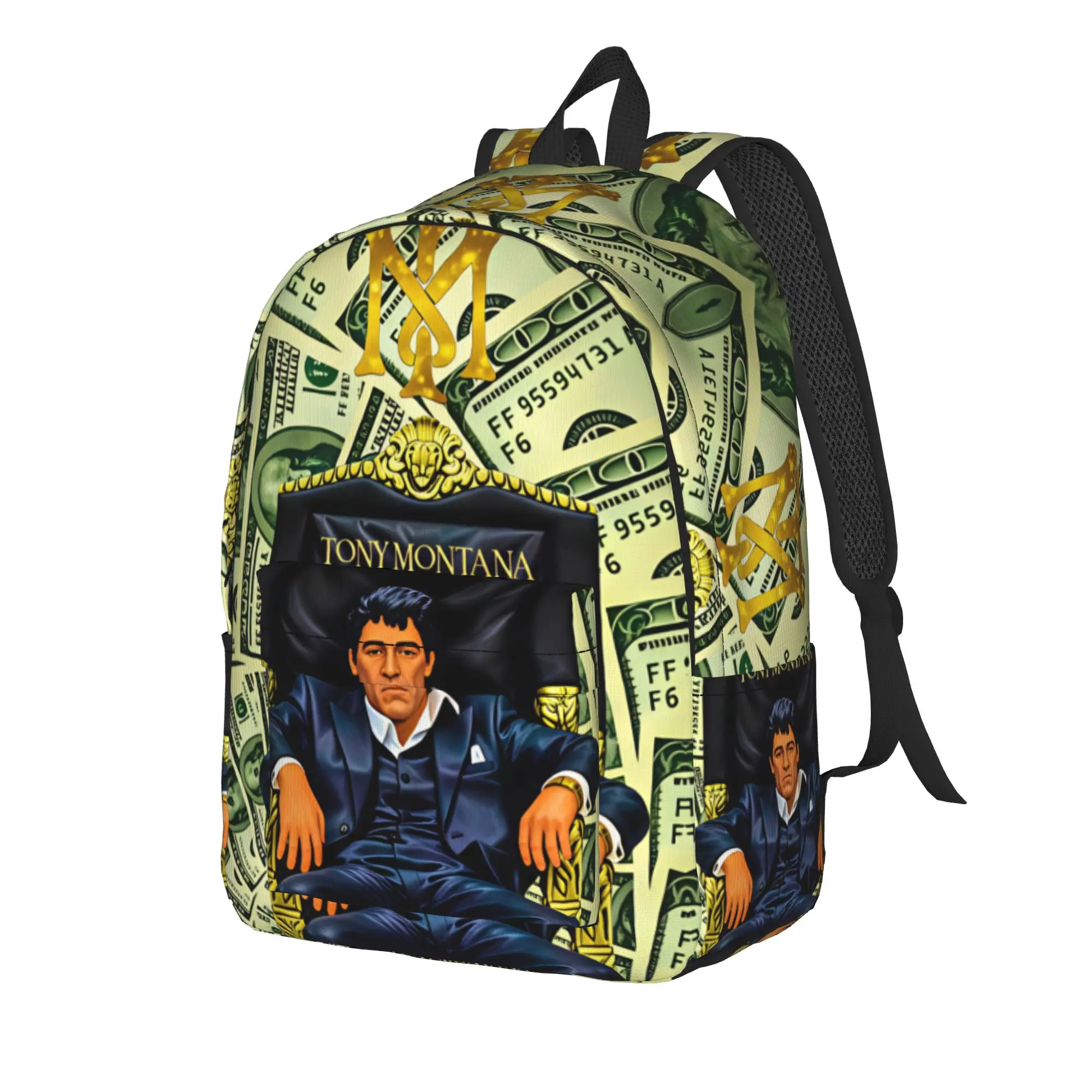 Scarface Backpack  Workout Backpacks Student Stylish School Bags High Quality Pattern Rucksack